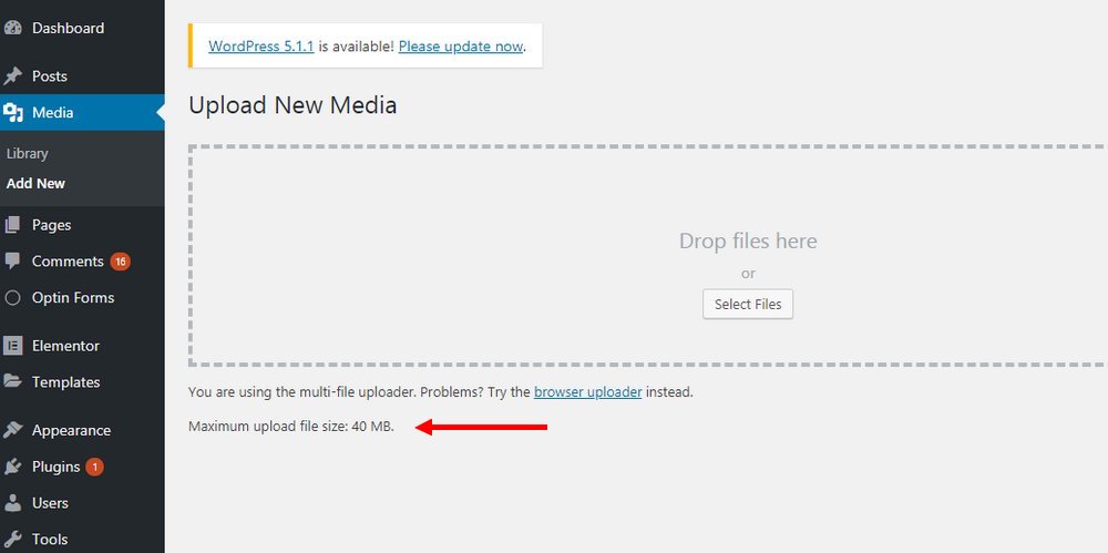 wordpress upload limit 2 The Link You Followed Has Expired SOLVED