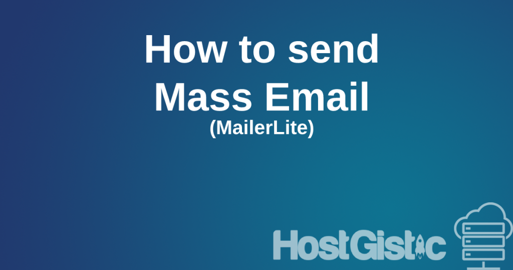 howtosendmassemail How to send a mass email?