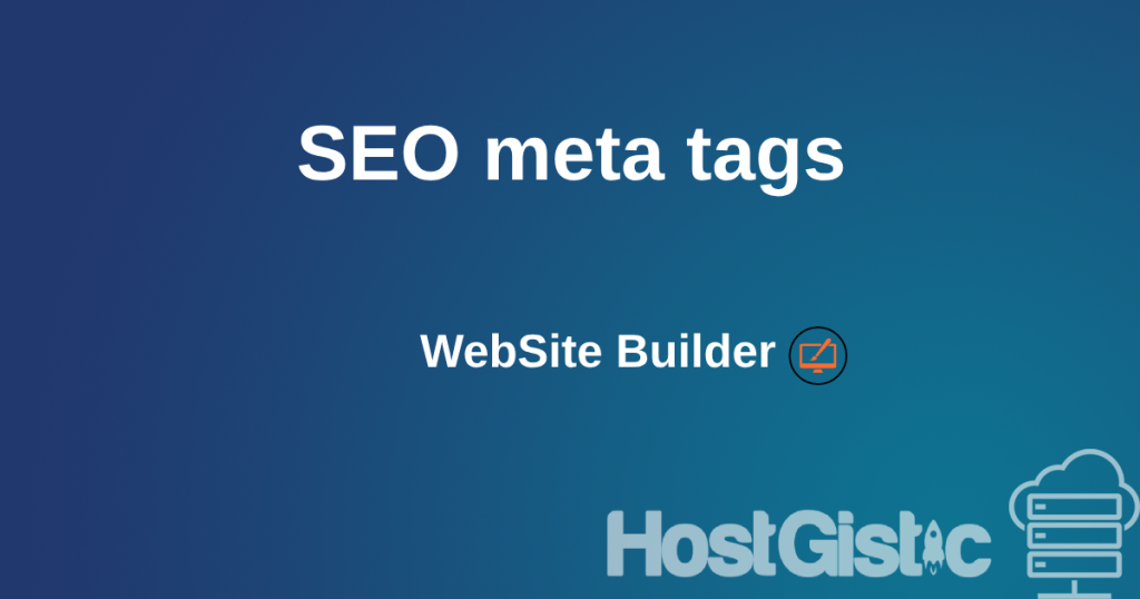 SEO meta tags website builder SEO meta tags